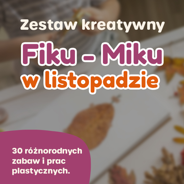 zestaw kreatywny fikumiku listopad zestaw kreatywny fikumiku listopad