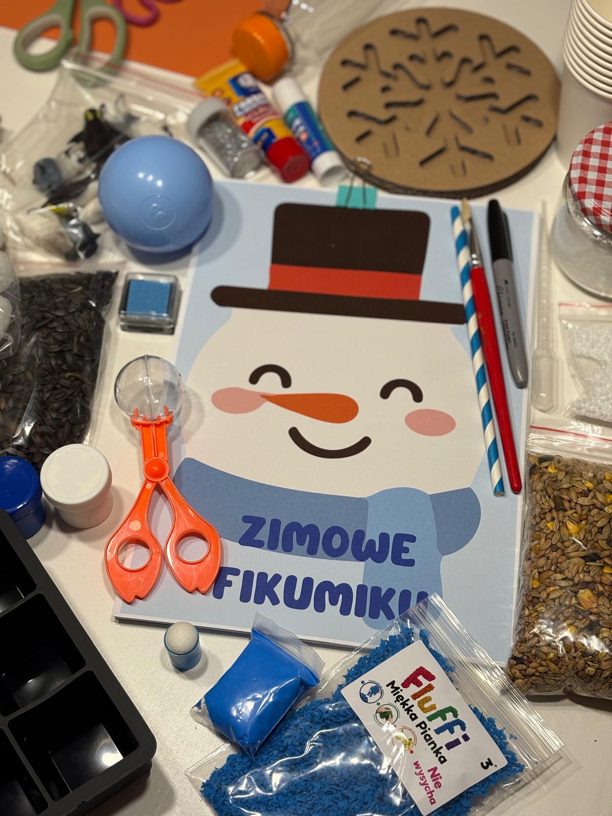 zestaw kreatywny fikumiku zima zestaw kreatywny fikumiku zima