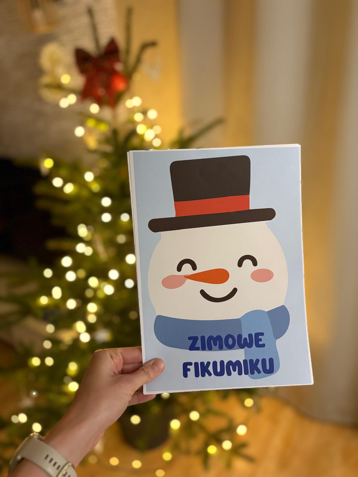 zestaw kreatywny fikumiku zima zestaw kreatywny fikumiku zima
